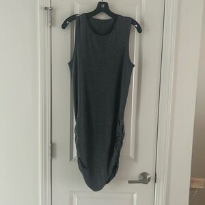 Lululemon athletic dress, dark gray